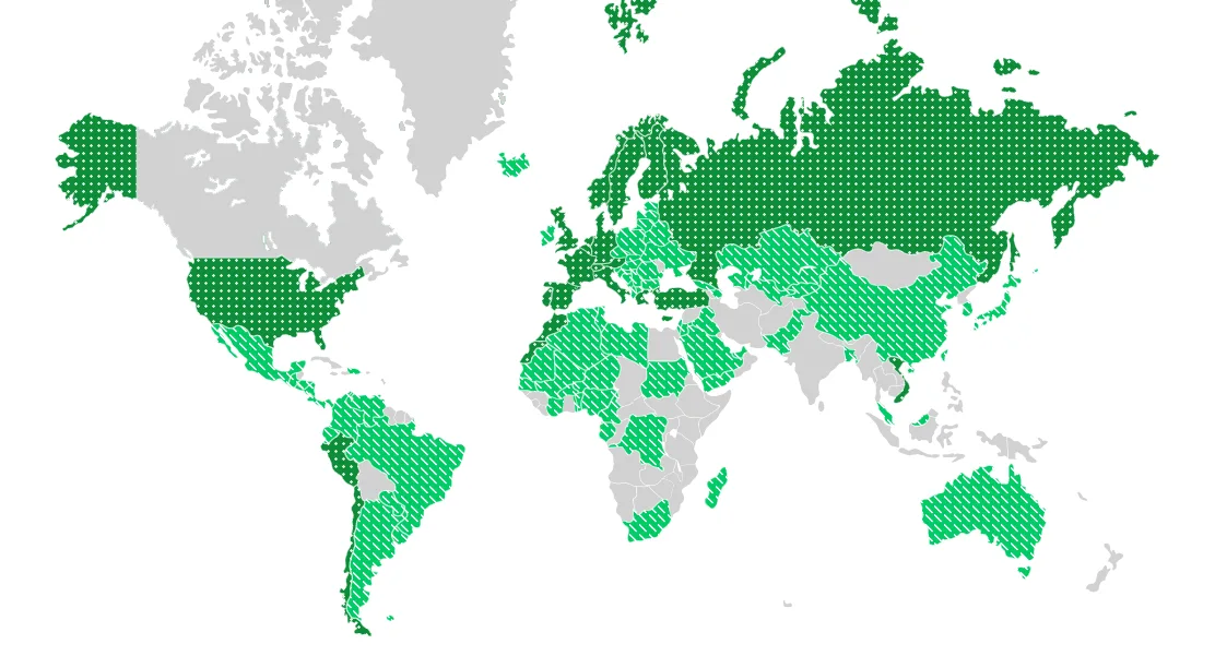 Carte cliquable – ouvrir la liste des filiales Italfarmaco sur italfarmaco.com